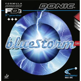 DONIC(ドニック) 卓球 裏ソフト ラバー ブルーストーム Z1 AL086 レッド(AA) 2.1