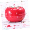COLLBATH Kitchen Timer Alarm Clock Plastic Tomato Timer Functional for