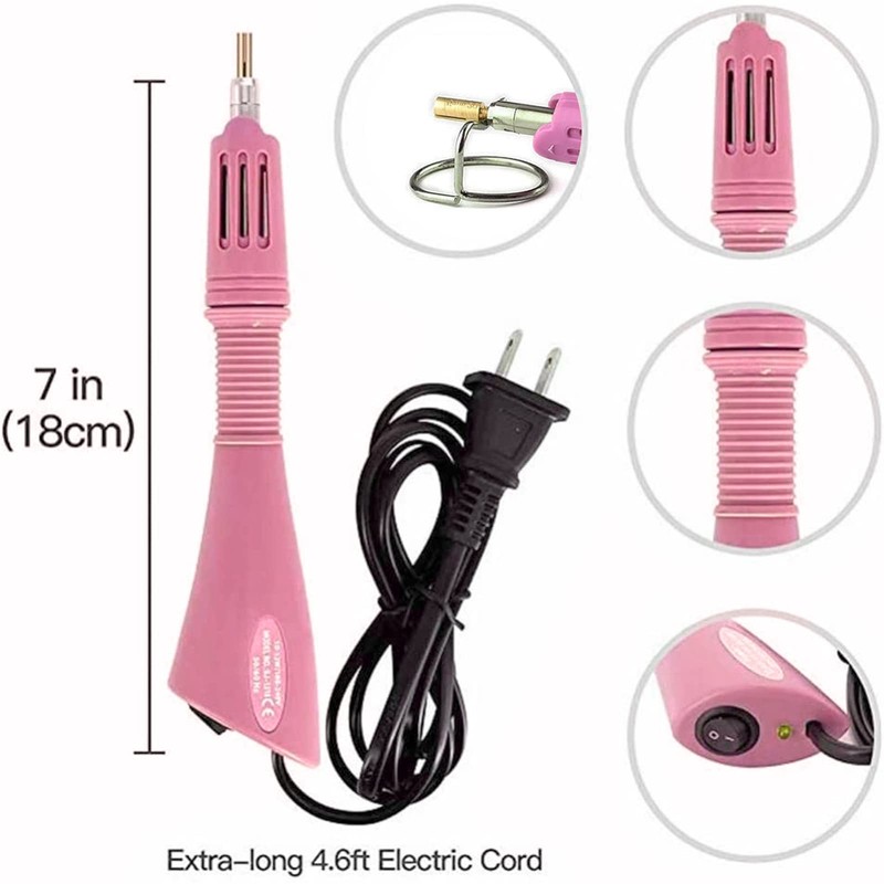 Hotfix Rhinestone Applicator, 7 in 1 Professional Iron-on DIY Hot