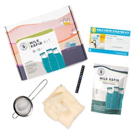 Cultures for Health Milk Kefir Starter Kit | Easy To Maintain Kefir Starter Culture | Bulgaros De Leche Vivos | Heirloom Non-GMO Gluten Free Probiotic Drink