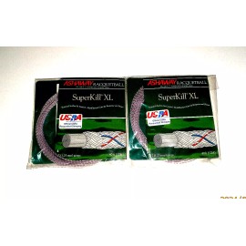 ASHAWAY SUPERKILL XL (17 Gauge /40 feet) Two (2) Textured Racquetball String NEW