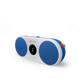 Polaroid P2 Music Player (Blue) - Powerful Portable Wireless Bluetooth Speaker Rechargeable with Dual Stereo Pairing