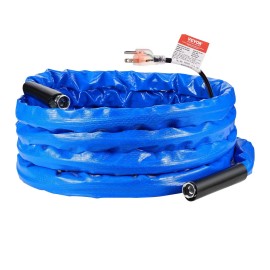 Heated Rv Water Hose 30ft Antifreeze Outdoor Waterproof PVC Manual Control Exterior AccessoriesDefault: Default