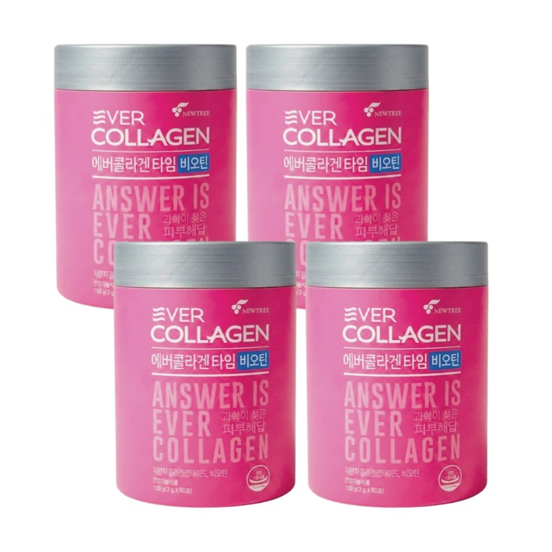 Ever Collagen Time Biotin 50 packets 1 box / 에버콜라겐