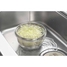 Yoshikawa Deep Colander 19cm 18-8 Stainless Steel Mizulead II Yone Sanjo Made in Japan SH8611