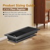 Floor Vents Floor Registers 4x10 Inch, Heavy Duty Metal Hot