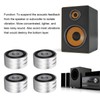 4pcs SP4010 Speaker Isolation Spike Stand Foot 40x20mm / 1.57x0.78in