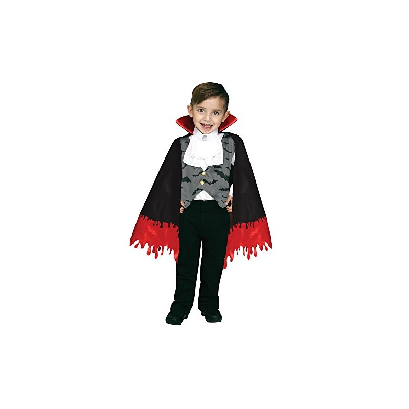 Fun World Count Crypt Child Vampire Costume (3T-4T)