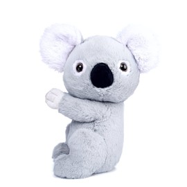 WEIGEDU Huggable Koala Bear Stuffed Animal, Furry Cuddly Ears Koala Bear Plush Toy for Boys Girls Babies Kids Birthday Bedtime Gifts, 12.6“ Gray