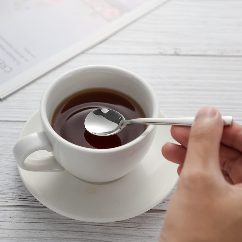 Dessert Spoons Set of 6 Small Spoons Espresso Spoon Ice
