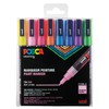 POSCA uni-ball 186513 POSCA Marker with Fine Bullet Tip, Set