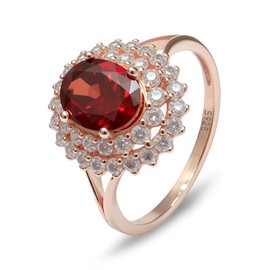 jdryhc Simulated Gemstone Ring 925 Sterling Silver Zirconia Ring Birthstone Rings for Mothers Valentines Thanksgiving Day Size 6-9 (7)