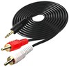 3.5mm to 2 Male RCA Cable, Tunghey Stereo Audio Adapter