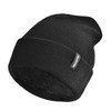 PRAVETTE Winter Beanie Hat with Warm Lining - Unisex Knit
