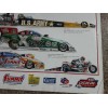 NHRA Vintage 2006 NHRA Powerade Champions Poster John Force Schumacher