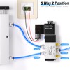 TAILONZ PNEUMATIC 1/4 Inch BSP Solenoid Valve 4V210-08 12V Single