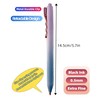 Fengtaiyuan Zi05, Stylish Gradient Color Pen, Black Ink, 0.5mm Extra