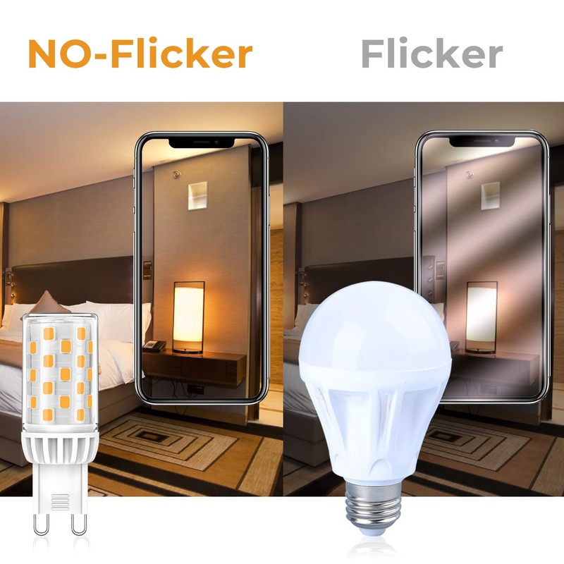 Lososuch G9 LED Bulb Dimmable 5W 550M 2700K Soft Warm