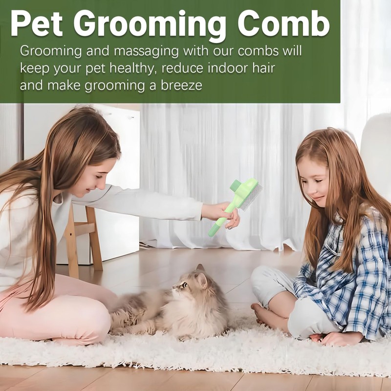 Pet Comb for Cats,Pet Hair Removal Comb Flea Comb with