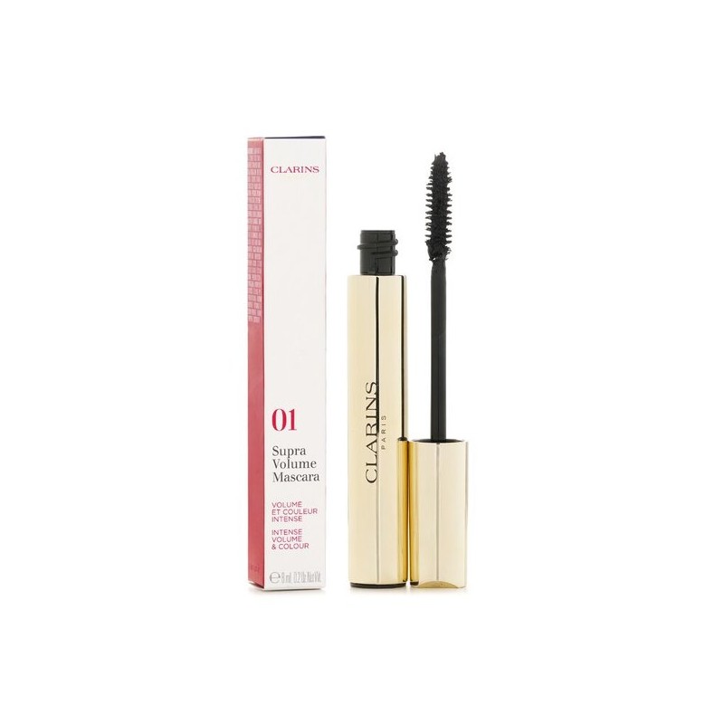 Clarins Supra Volume Mascara - 01 Intense Black (Random Packaging)