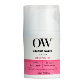 Organic Works Daily Hydration Renewal Night Cream - 1.69 oz