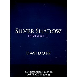 DAVIDOFF SILVER SHADOW PRIVATE AFTER SHAVE SPLASH FOR MEN 3.4 Oz / 100 ml NEW!!!
