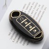 Tautrophen Key Fob Cover Fit for Nissan Infiniti Rogue Pathfinder