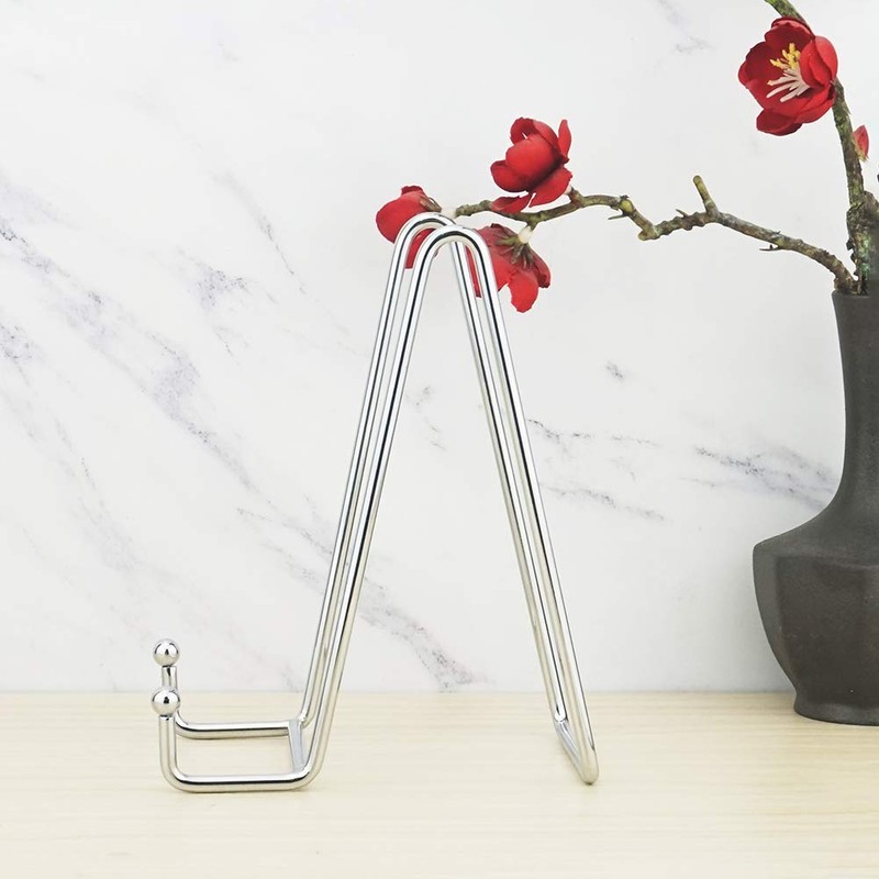 Plate Stand Iron Frame Stand Plate Stand Picture Frame Bookstand,