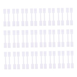 Operitacx Quadratische Preisschilder 200 Stück Blanko Preisschilder Papieretiketten für Schmuck Selbstklebende Display-etiketten Hochwertig