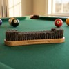 12 Inch Standard Pool Table Brush- Soft Horsehair Bristles Gently