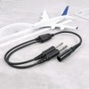 R SPIDER WIRELESS Aviation Headset to General Aircraft (GA) Adapter