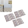18PCS Tile Stickers Strong Reflection Water Oil Proofing Strong Layering