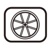 Shimano Spares WH-RS300-CL-R complete hub axle, 141 mm
