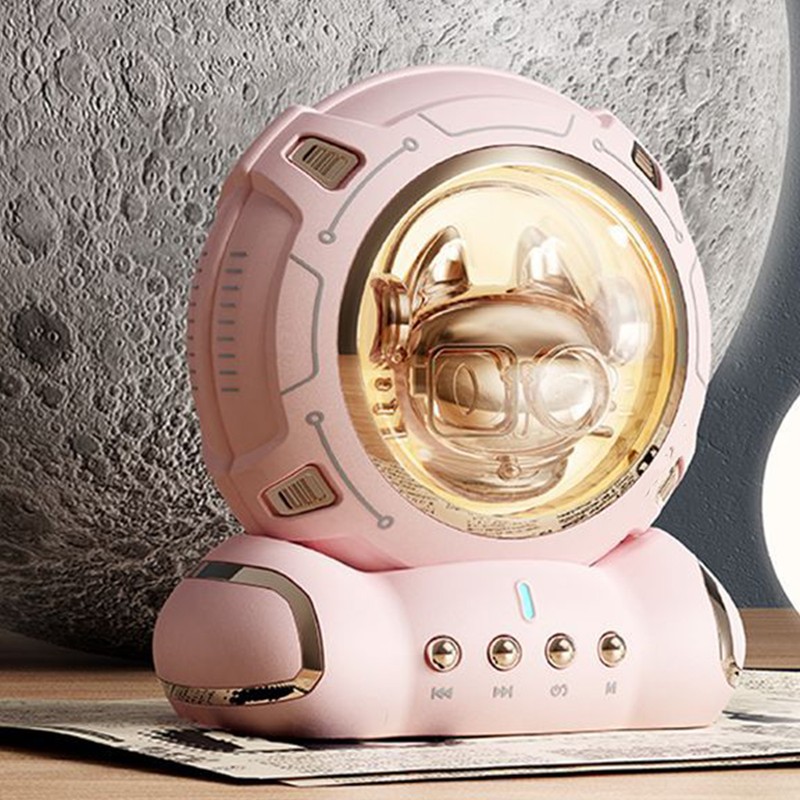 Night Light Bluetooth Speaker Portable Clear Sound Decorative Cute Speaker