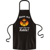 Original Rahmenlos Apron Woman with Coal