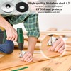 YUESIKJ EPDM Sealing Washers M8 x 19 mm Stainless Steel