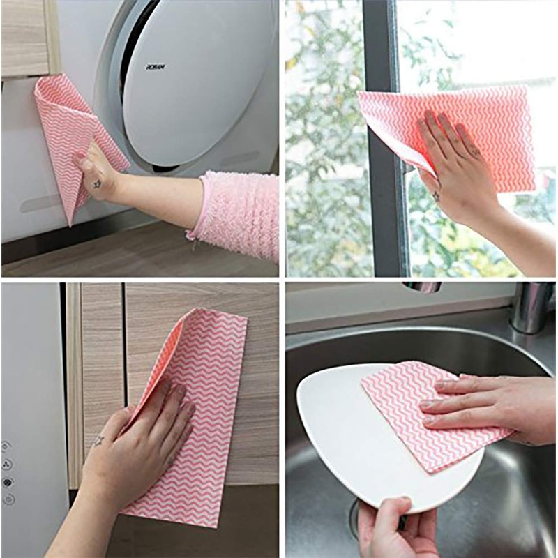 UKEENOR Disposable Dish Cloth, J Cloth, Reusable Cleaning Cloth Disposable