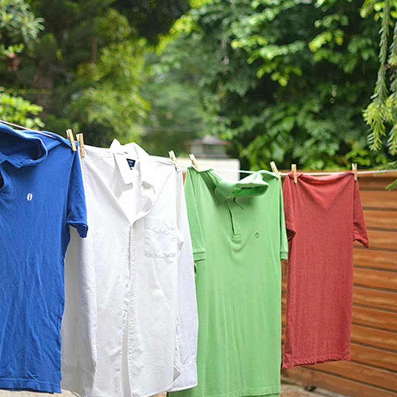 Retractable Clothesline Telescopic Punch Free Indoor Outdoor Thickened Invisible Cloth