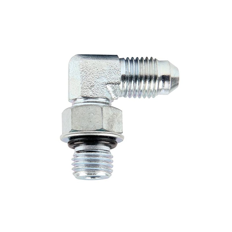Allstar Performance ALL50035 to 7/16"-20 90 Degree Adapter Fitting, 2