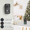 Wireless Doorbell, SANZUCO Doorbells Hands Free Communication, Full Duplex Waterproof