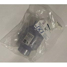 DCI PN2882 Threaded PVC Swing Check Valve, 1 1/4" NPT - Dental Lab Supplies