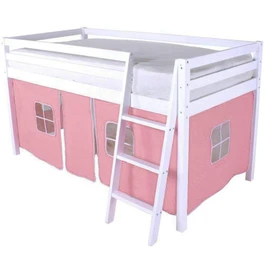 HLS Tent for Midsleeper Cabin Bed - (Baby Pink)