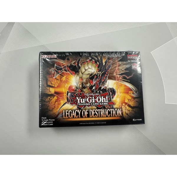 Yugioh Legacy of Destruction 1st Ed. (Eng) Four 9 Card