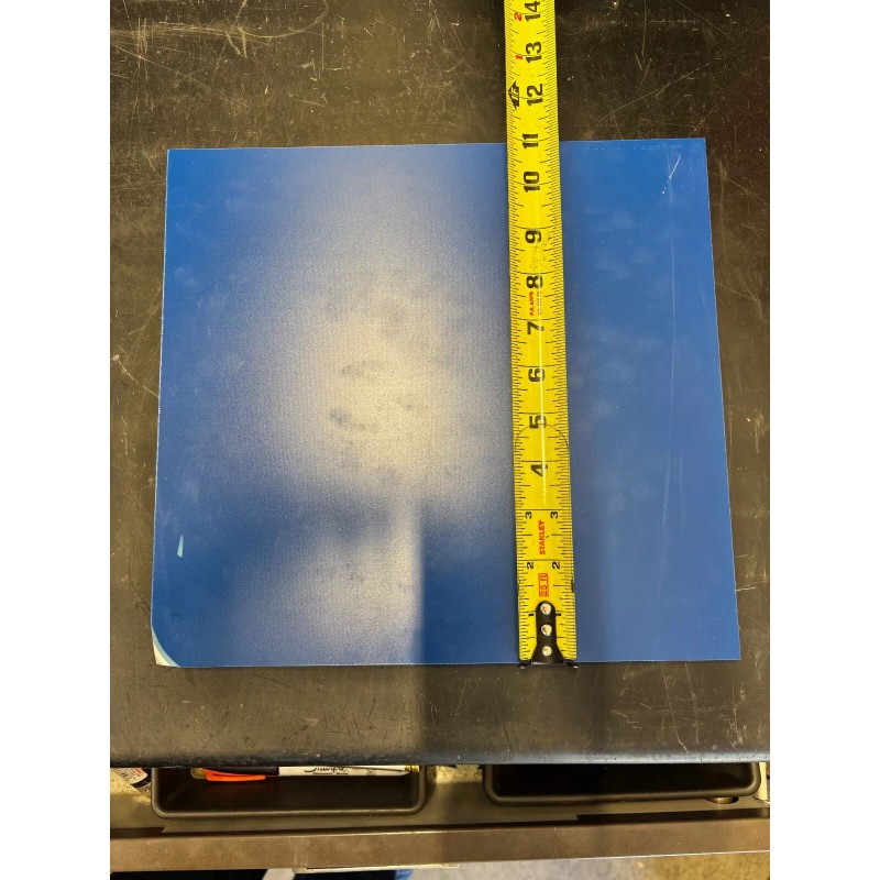 G10/FR4 .375" x 11.00" x 11.75" Red / White /