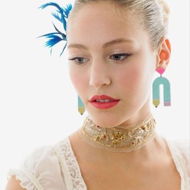 QIAOLEHUI Earrings for Women Pencil Earrings for Women Teacher Earrings Rainbow Lightweight Creative Earrings for Women Gifts for Students Teachers (Green)