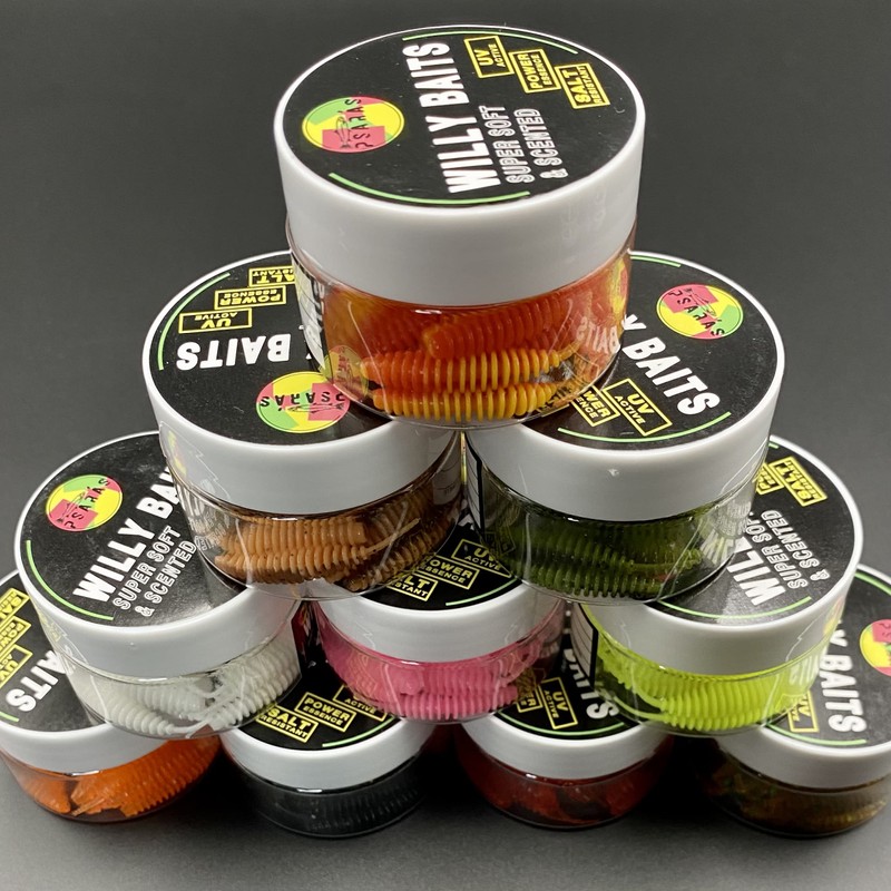 Psarás Trout Aroma Softbaits Set Box - 38 mm -