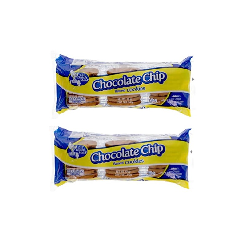 Lil' Dutch Maid Chocolate Chip Cookie,12 oz(Pack of 2)