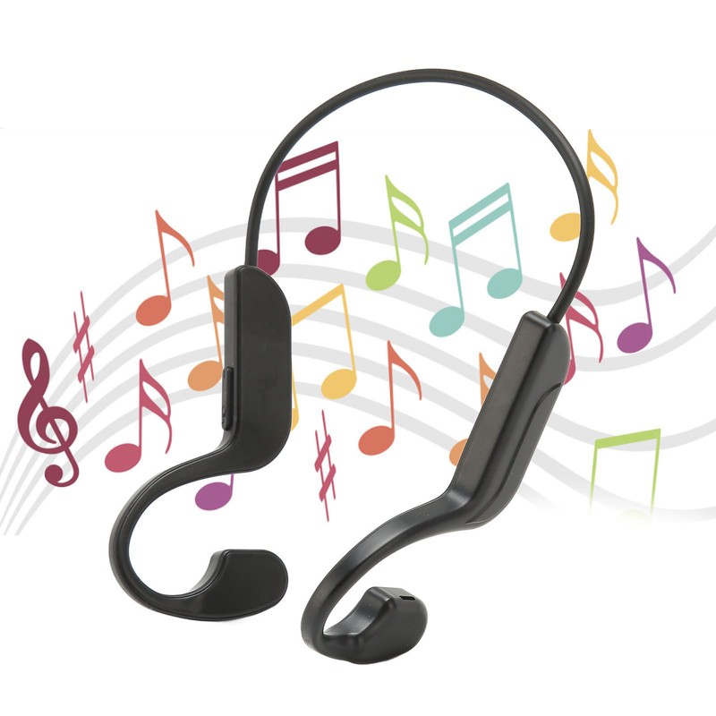 Bone Conduction Bluetooth Headset Memory Titanium Alloy Low Latency Adjustable