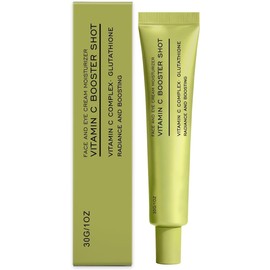 Vitamina C con Glutatión y Vitamina E, Sérum Facial Brillo y Antiarrugas, Tratamiento Unifica el Tono, Suaviza la Piel, Vitamin C Booster Shot, Uso Diario, VitaminaC Booster Shot (1Pcs)