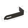 KOTARBAU® Hasp with Padlock Various Sizes Hasp Hinge Throw Armoured